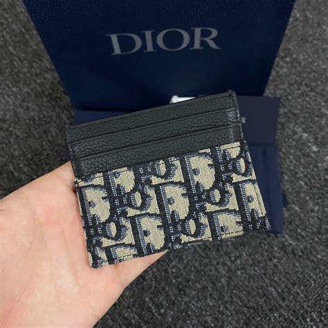 fake dior card holder|zipped card holder.